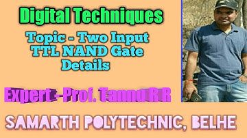 Two Input TTL  NAND Gate
