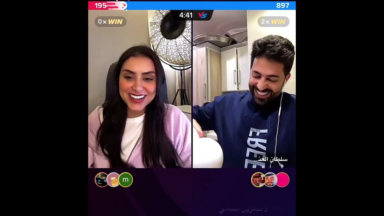 بث الاعلاميه مها منصور وسلطان العنزي