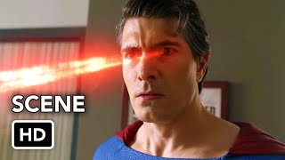 DCTV Crisis on Infinite Earths Crossover  Superman vs Superman Scene (HD)