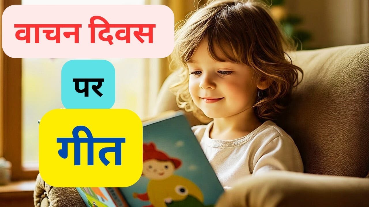 Reading Day Song in Hindi | Song 2 | वाचन दिवस पर गीत | Vayanadinam Song