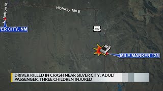 Grant County crash kills driver, injures children