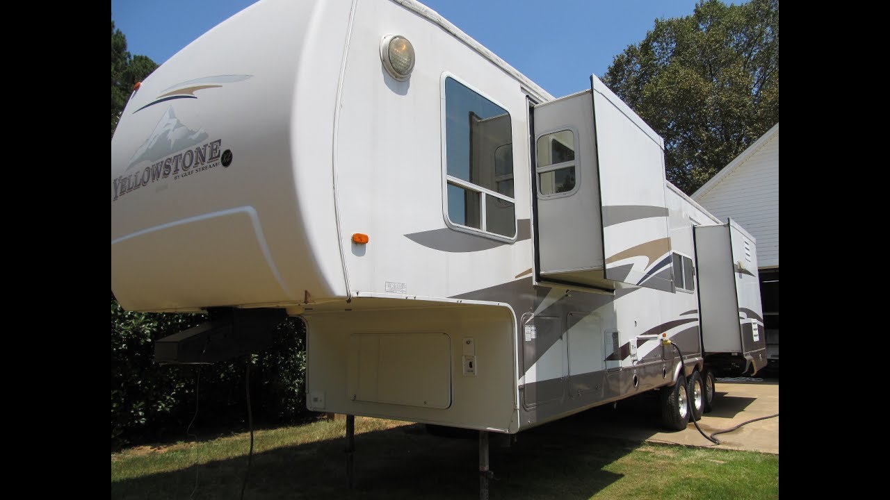 SOLD 2004 Gulf-stream Yellowstone 36FMS $11900.00 @ NiceCampers.com 479-229-1499 - YouTube