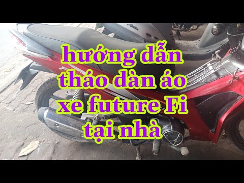 Video hướng dẫn sửa xe tại nhà, cách tháo dàn áo xe Honda... - youtube