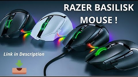 Razer Basilisk Family of Gaming Mouse