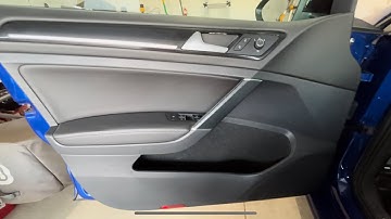 VOLKSWAGEN MK7 DRIVERS DOOR WINDOW SWITCH REPLACEMENT