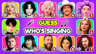 Guess Whos Singing? 2025 Most Popular Songs