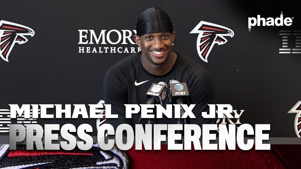 Thumbnail for Michael Penix Jr. on preparation and expectations for 2026 Atlanta Falcons season