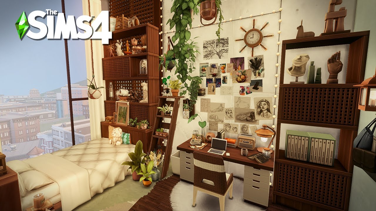 910 Medina Studios | The Sims4 Stop Motion Build | NoCC |【シムズ