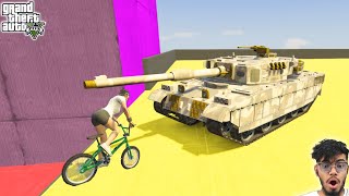 Cars Vs Tanks Vs Cars 999.866% People Break Their Keyboard After This Challenge in GTA 5! screenshot 2