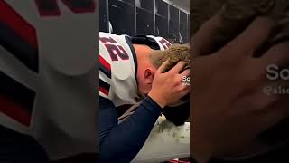 The New England Patriots locker