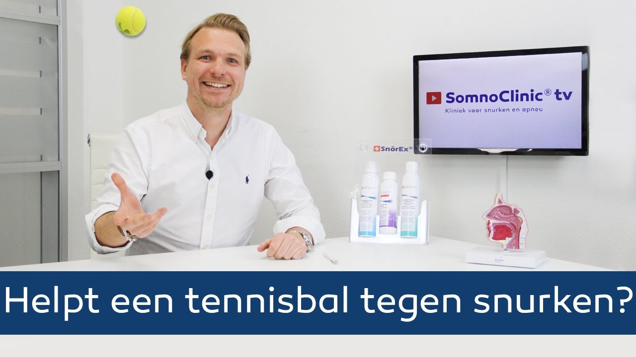 Helpt een TENNISBAL tegen SNURKEN? | Tennisbal in je pyjama | Lost dit snurken op?