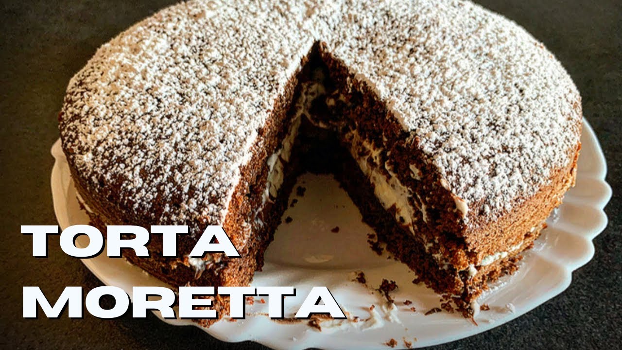 Sofficissima Torta Moretta Fatta in Casa con Nutella e Panna - Ricetta Incredibilmente Gustosa!!!