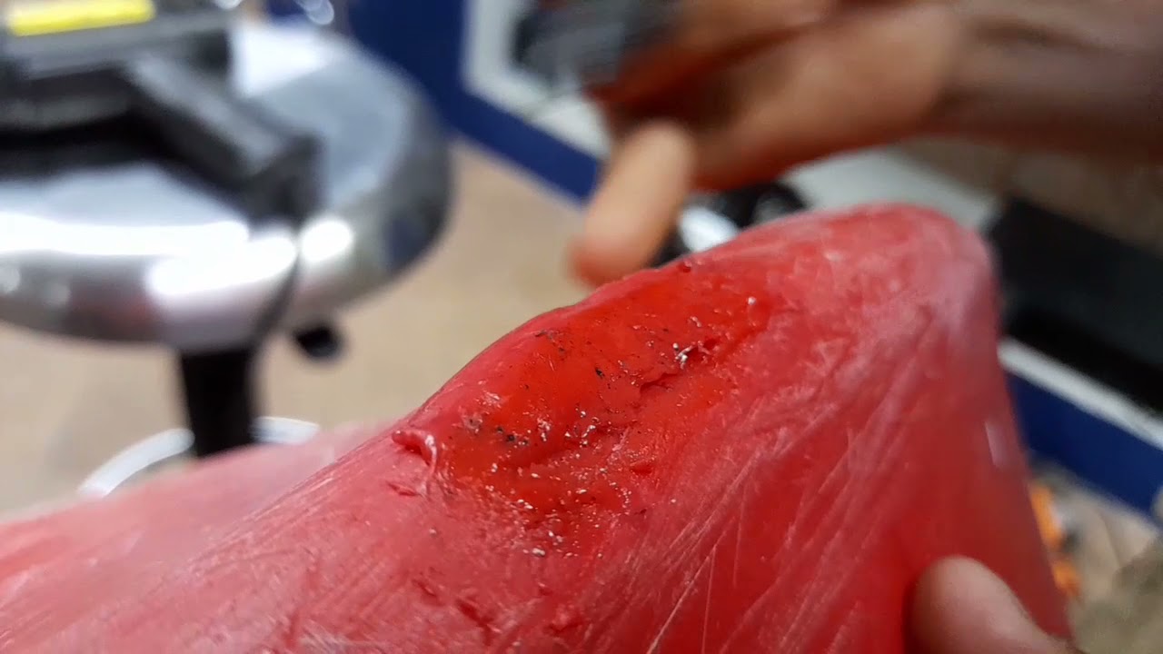 Tutorial reparacion de kayak de plastico.