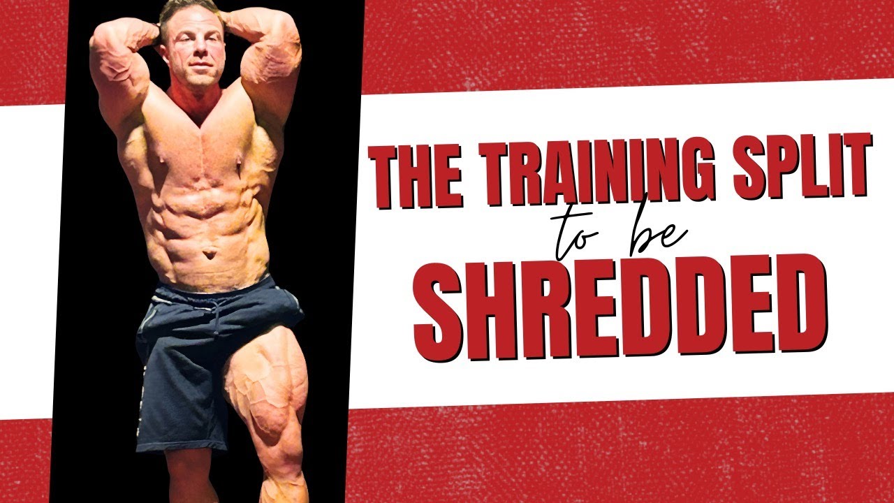 How to Set Up Your Training Split to Get Lean (Full on 6-Pack) - YouTube