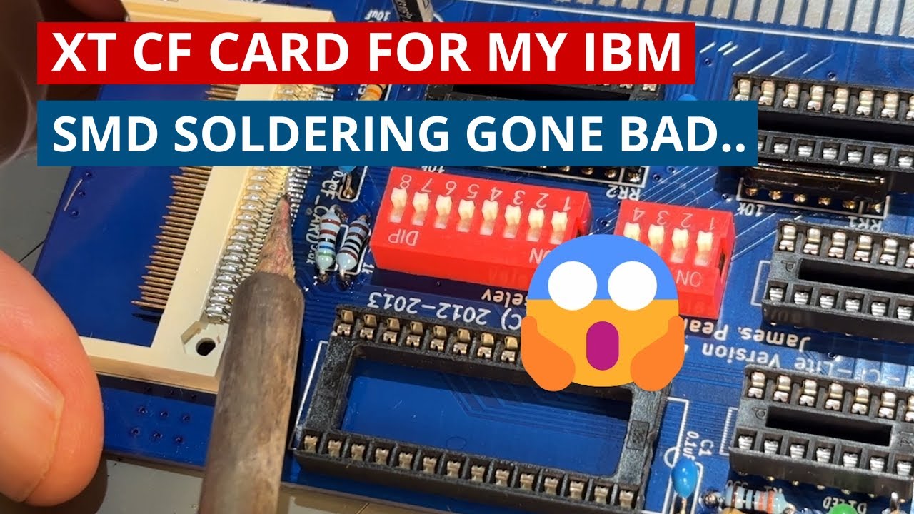 Building and testing a XT CF Card for the my IBM PS/2 - Difficult ...
