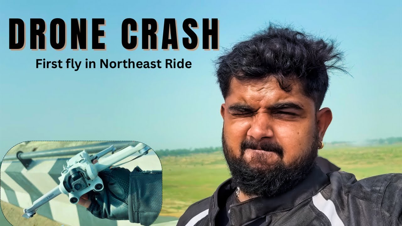 Drone Crash in Bihar 😱 | Bike Ride Continues with Warm Locals & Epic Stay!