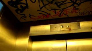 Old Valmet Inground Hydraulic Elevatorlift At Itis Shopping Center, Helsinki, Finland