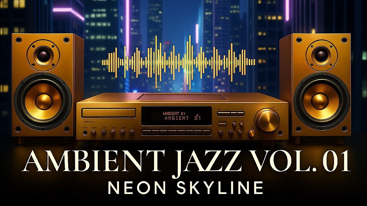 Ambient jazz Vol 1__ Golden Stereo in  Neon Skyline / Stillwave Sound