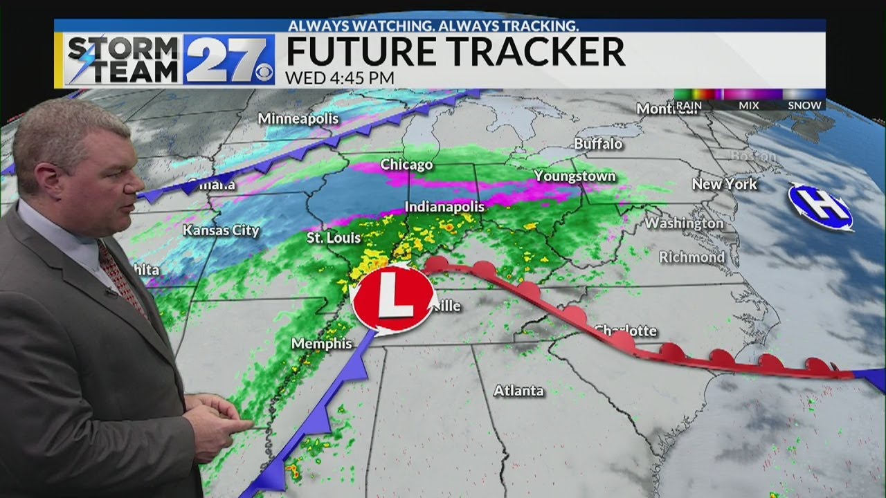 UPDATE: How the next Winter Storm will impact our area - YouTube