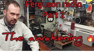 Ferguson 104-AC and High Quality Citizen SUPER SENSITIVE transistor radio.