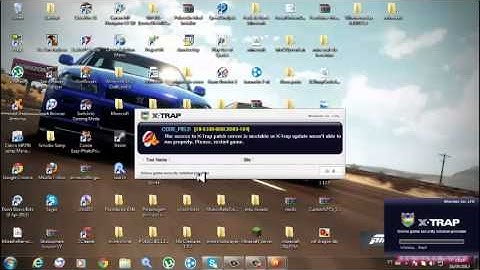 Erro do X-Trap - Crossfire AL não abre