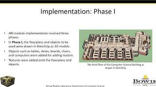 IEEE VR 2020 Presentation - James Stigall