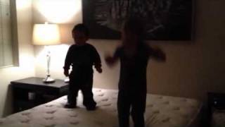Kids Vs Bed Jumping