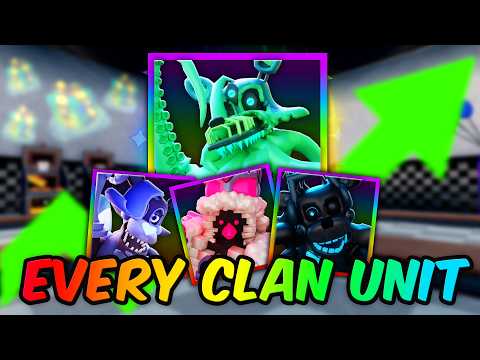EVERY NEW CLAN UNIT is actually OP in Five Nights TD 2..