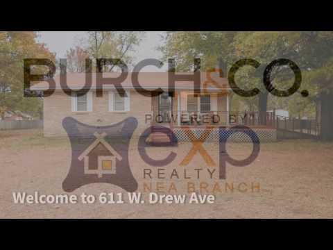 611 W Drew Ave, Monette, AR home video tour