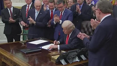 Government shutdown ends after President Trump signs bill: Health care debate ahead