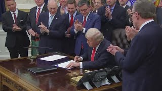 Government shutdown ends after President Trump signs bill: Health care debate ahead