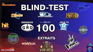 Blind Test Émissionjeux-Tv 100 Extraits Toutes Générations