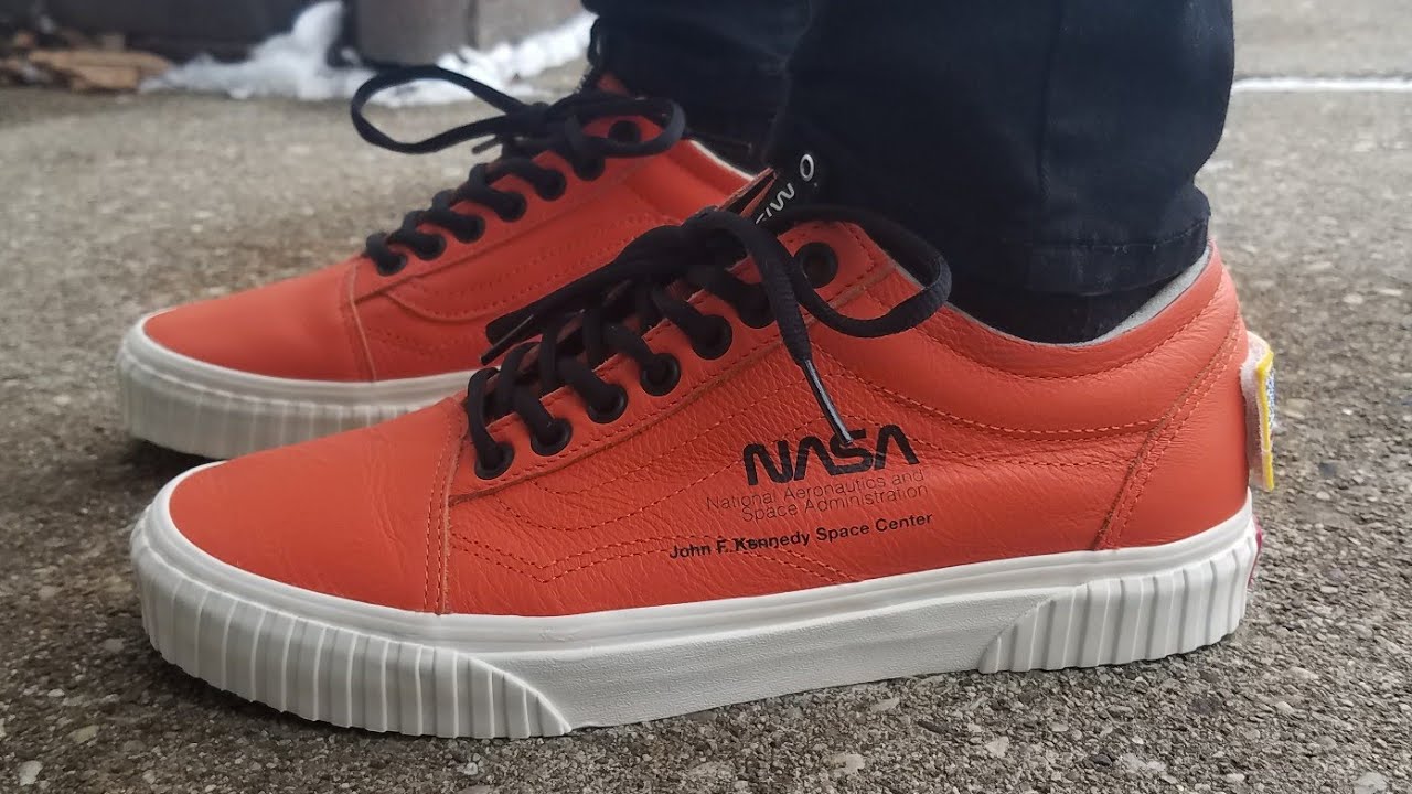 vans nasa on feet