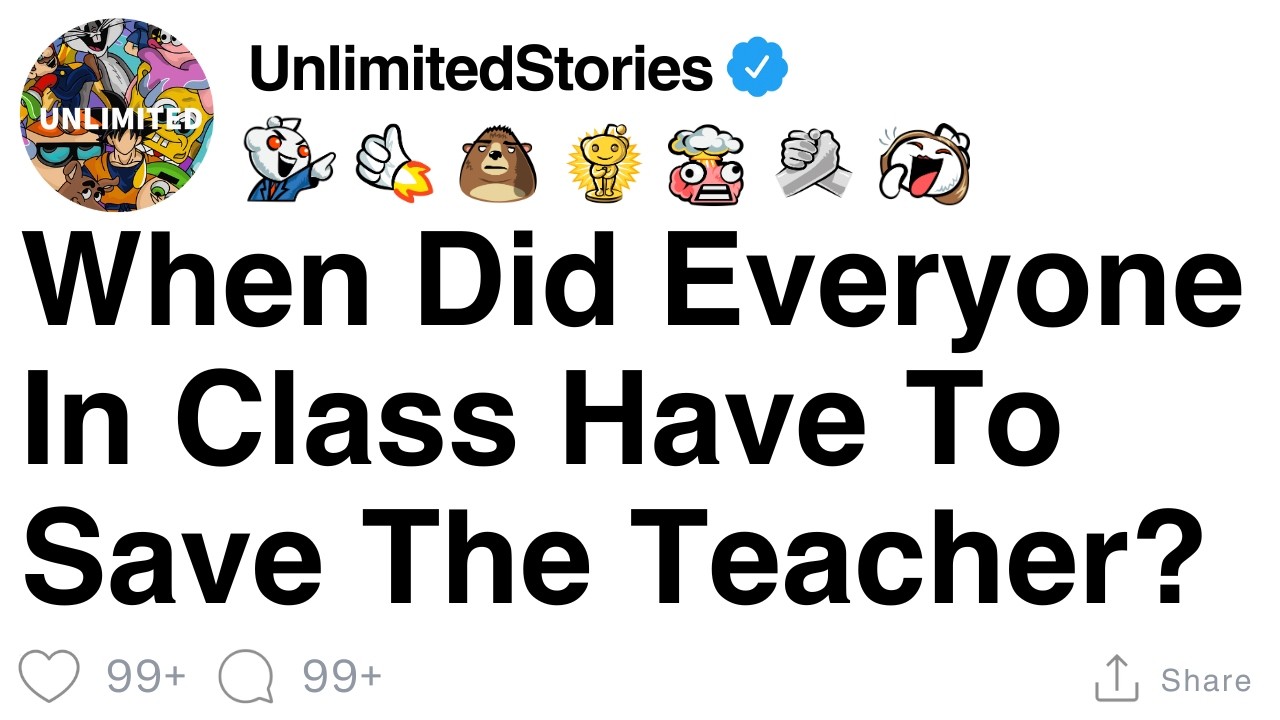 Когда всем в классе пришлось спасать учителя? [ПОЛНАЯ ИСТОРИЯ]