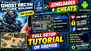 Tom Clancy’s Ghost Recon Future Soldier Java 2D on Android | J2ME Loader + Cheats Full Setup