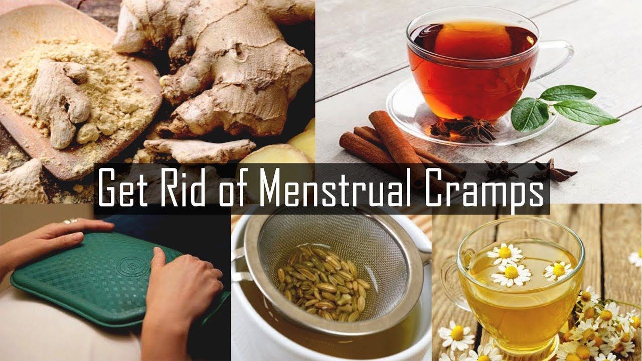 Best Homemade Remedies to Get Rid of Menstrual Cramps - YouTube