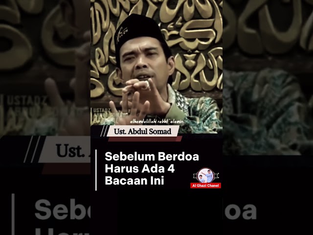 Cara #Berdoa Yang Benar #UAS #UstdAbdulSomad #quoteislami class=