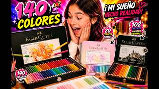 Faber Castell Polychromos 140 colores, 20 colores pastel y 102 colores Lightfast