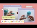 ✨crocheting with dea✨ | hook, yarn, stitches