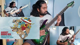 AUGUST BURNS RED | SANTA CLAUS IS COMING TO TOWN | GUITAR & BASS COVER | NEW SONG 2021