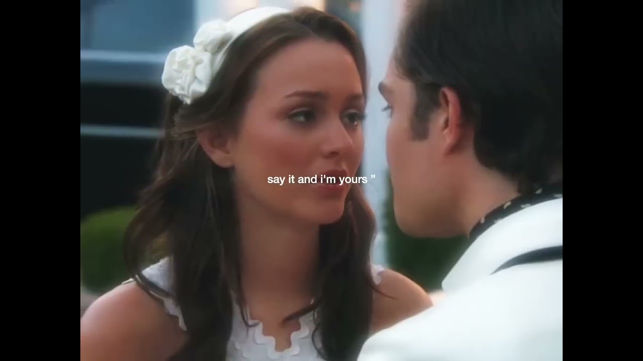 3 words 8 letters 🥺 #gossipgirl #blairwaldorf #chuckbass #serenavanderwoodsen #blairandchuck 