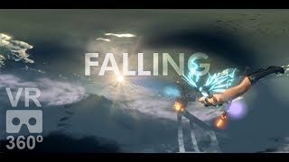 Video thumbnail of "Falling VR 360º 4K. Dance music"