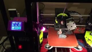 LulzBot Mini:  Fan / LED Controller In Action #2