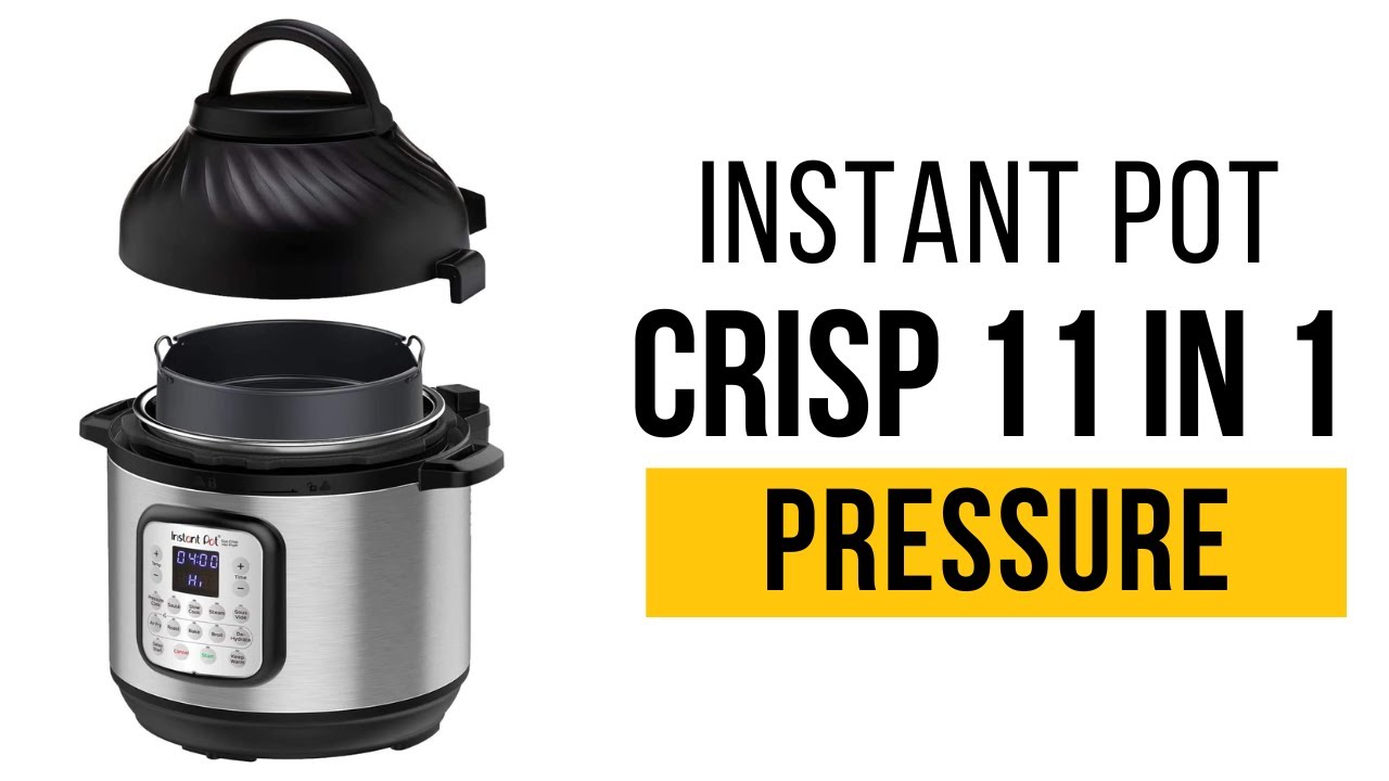 Instant Pot Duo Crisp 11in1 Air Fryer and Electric Pressure Cooker