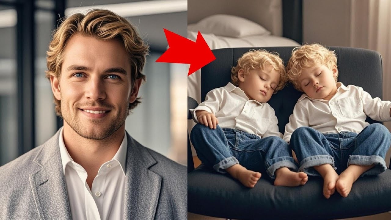 THE MILLIONAIRE CEO CAME TO WORK AND FOUND TWINS IN HIS CHAIR – A MILLIONAIRE’S LIFE CHANGED FOR