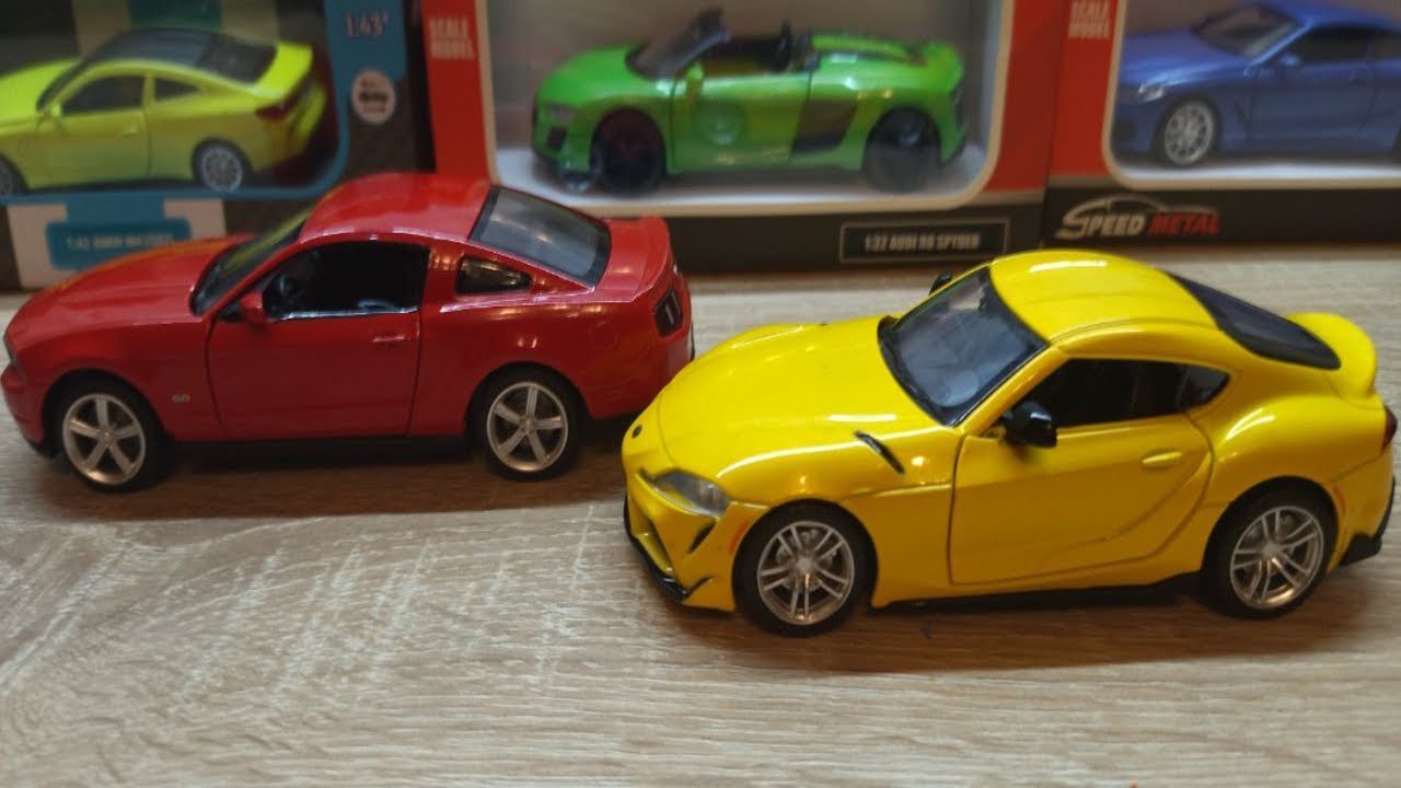 Collectible Diecast Scale Models Of Cars Toyota GT Supra 1 31 Vs Ford Collectible Diecast Scale Models Of Cars Toyota GT Supra 1 31 Vs Ford