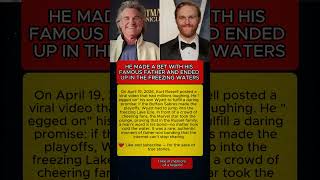 HE MADE A BET WITH HIS FAMOUS FATHER AND ENDED UP IN THE FREEZING WATERS #wyattrussell #kurtrussell