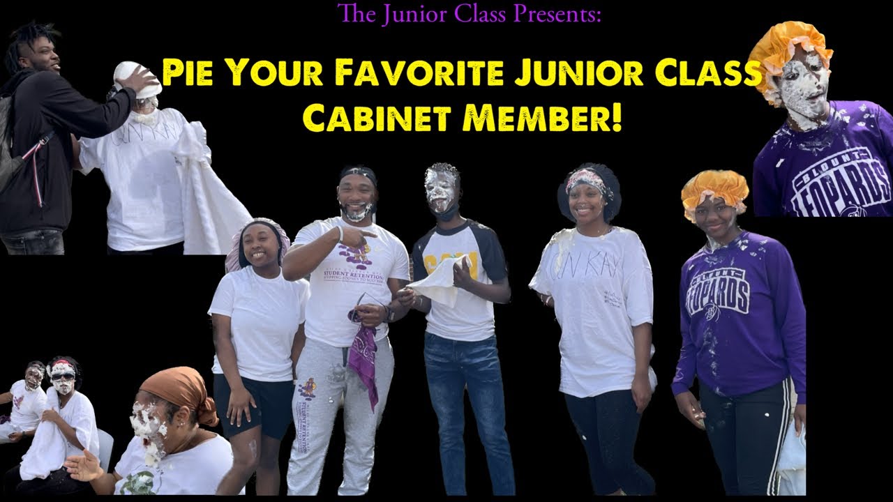 Miles College Junior Class Cabinet Presents: Pie Your Favorite Junior Class Cabinet Member !!!