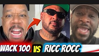 Wack 100 CLASHES WITH COMPTON Ricc Rocc and CHECKS HIM OVER EXPOSING the CRIPS! SPOETY FACE RESPONDS