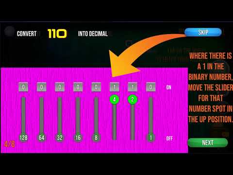 Tutorial Video - Binary to Decimal